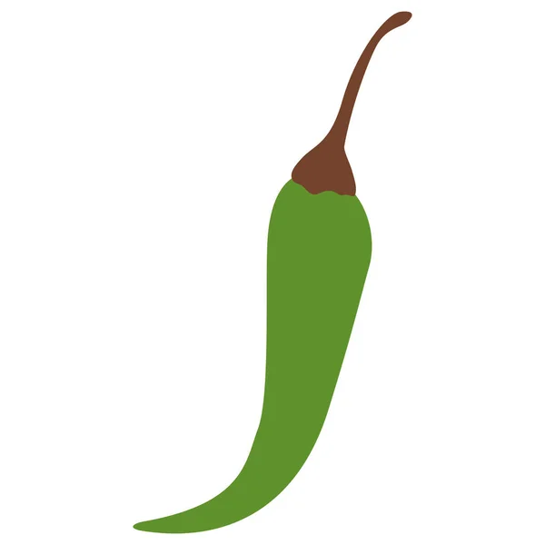 Design isolado de pimenta chili —  Vetores de Stock