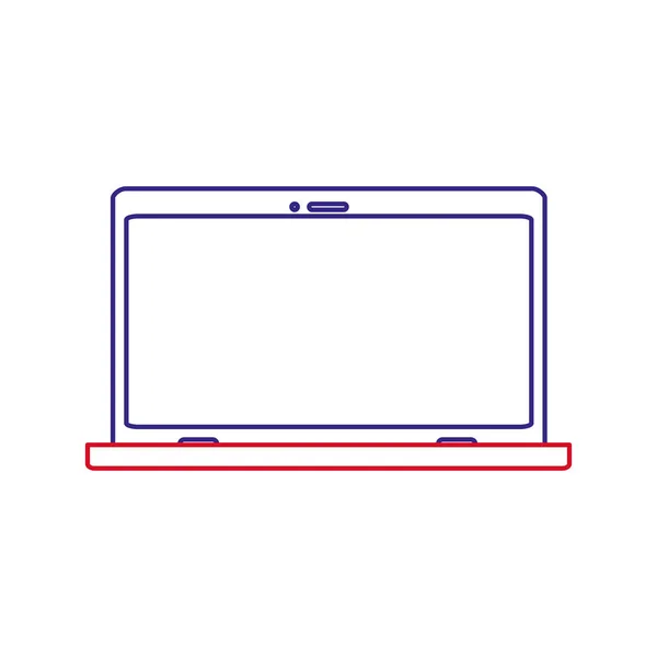 Aislar el diseño portátil — Archivo Imágenes Vectoriales