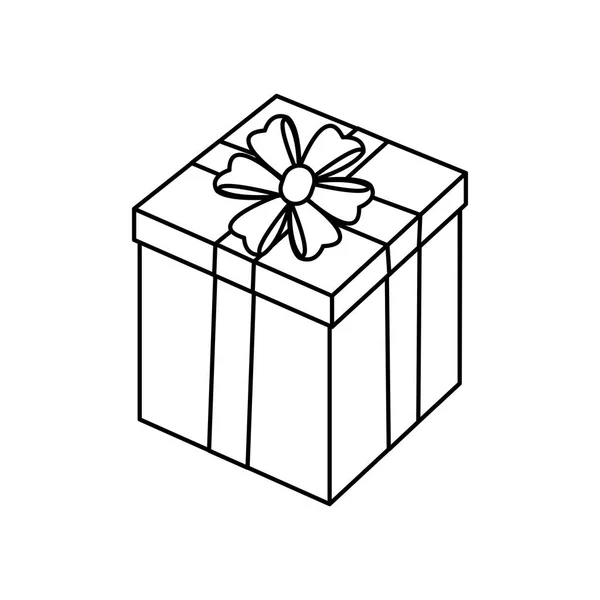 Diseño de regalo aislado — Vector de stock