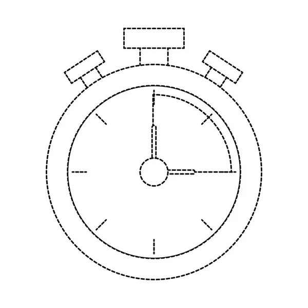 Isolierte Chronometerkonstruktion — Stockvektor