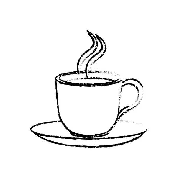 コーヒー カップの設計 — ストックベクタ
