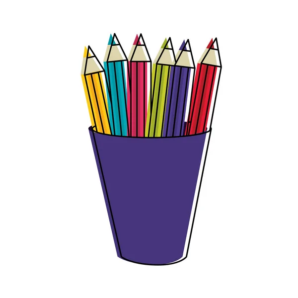 Izolované tužky design — Stockový vektor