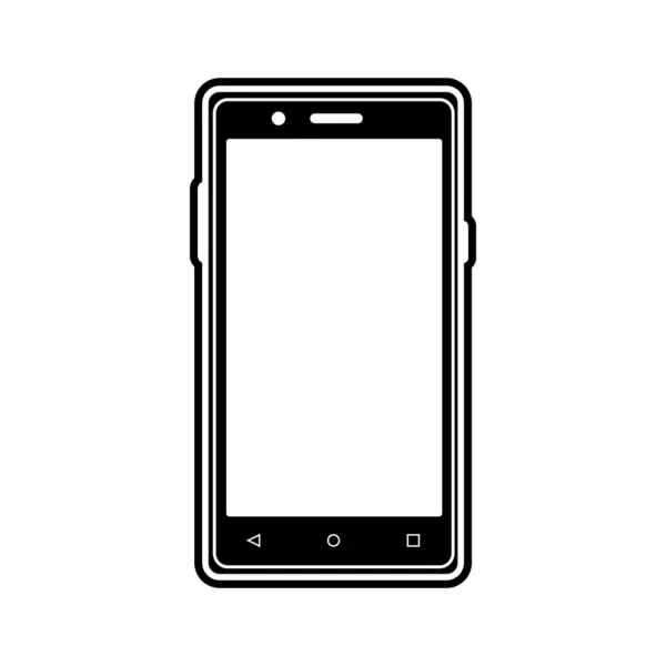 Smartphone Συσκευή Gadget Και Την Τεχνολογία Θέμα Απομονωμένες Σχεδιασμό Εικονογράφηση — Διανυσματικό Αρχείο