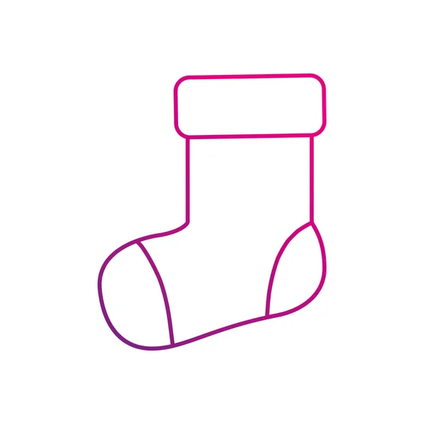 赤ちゃん靴下のデザイン — ストックベクタ