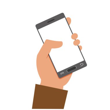 İzole smartphone tasarım