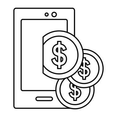 Smartphone ve sikkeler tasarım