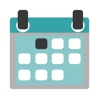 İzole takvim tasarım