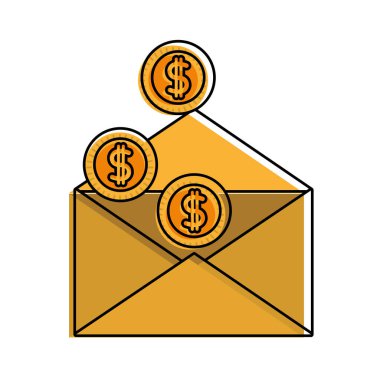 renk metal paralar nakit para kartı içinde