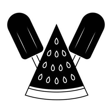 İzole buzlu şeker tasarım