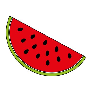 İzole karpuz tasarım