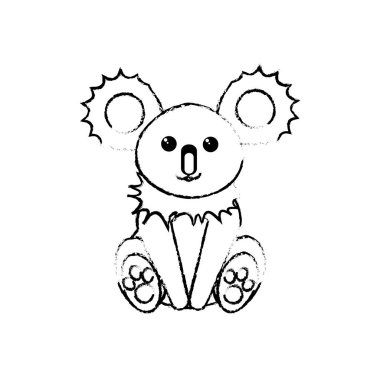 Koala karikatür tasarım