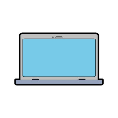 İzole laptop tasarım