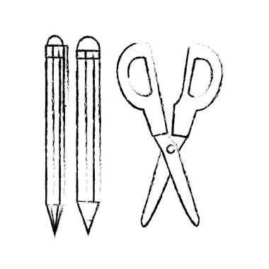 Kalem kalem ve makas tasarım