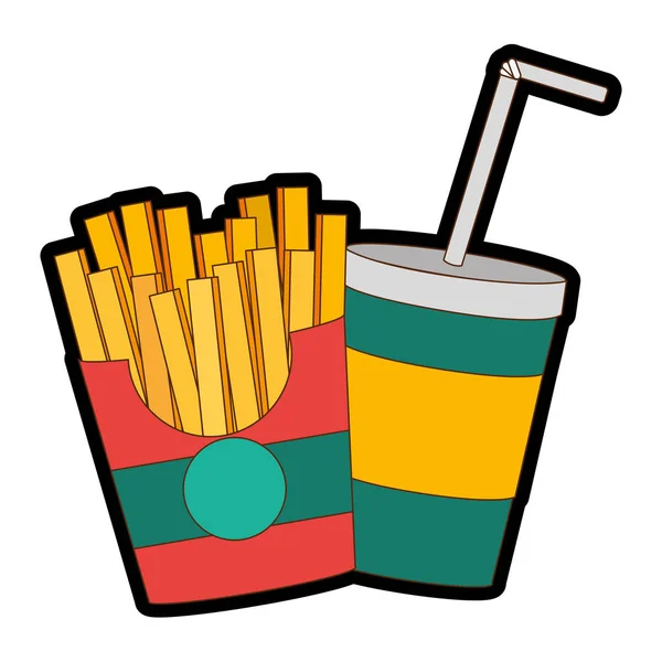 Diseño de comida rápida — Vector de stock