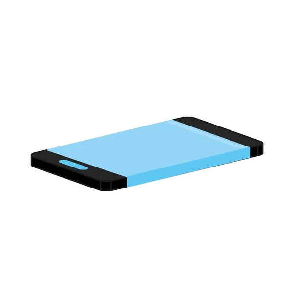 Icône Smartphone Technologie Gadget Périphérique Thème Électronique Conception Isolée Illustration — Image vectorielle