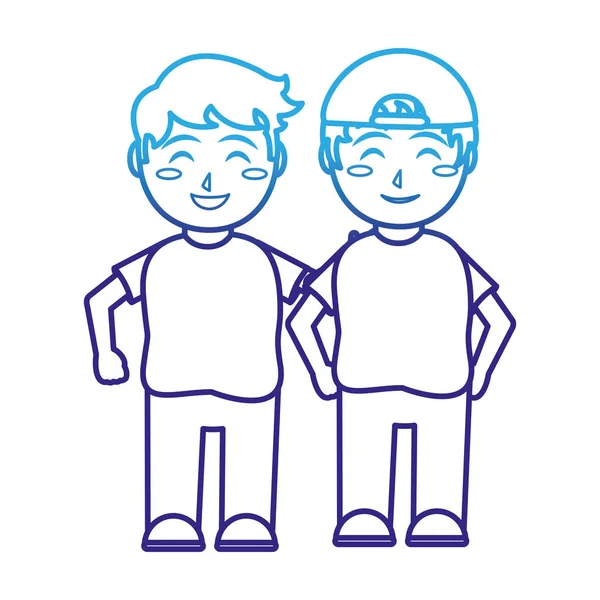 Niños diseño de dibujos animados — Vector de stock