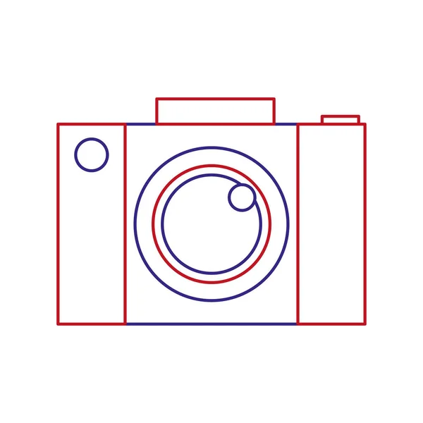 Isolated camera design — Stock Vector