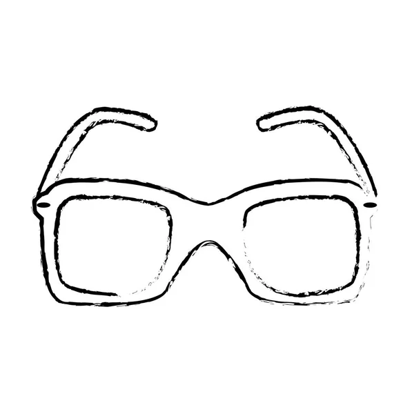 Conception de lunettes isolées — Image vectorielle