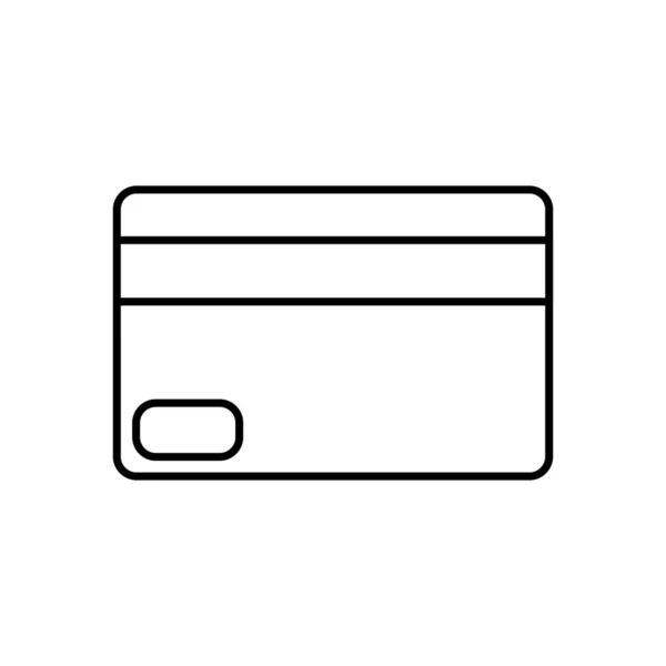 Технологія фінансування лінії візитної кредитної картки — стоковий вектор