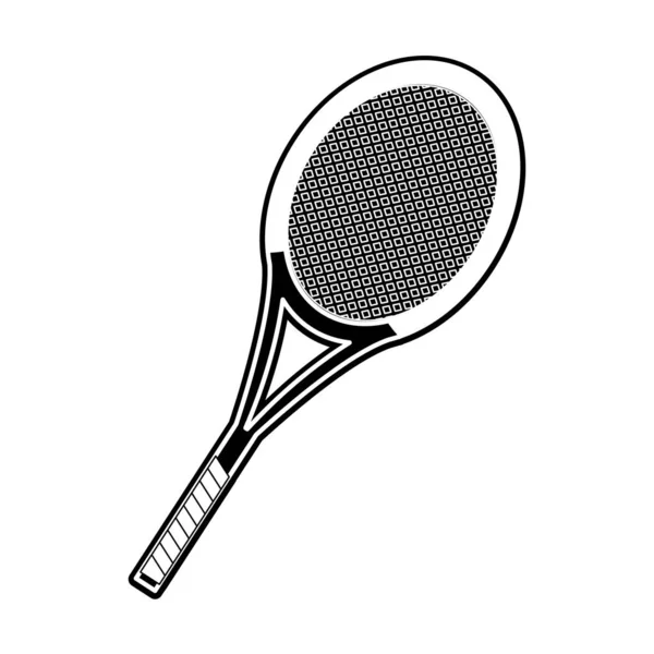 Tennisschläger-Design — Stockvektor