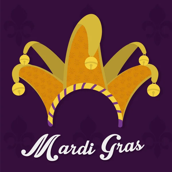 Карнавальный дизайн Марди Гра — стоковый вектор