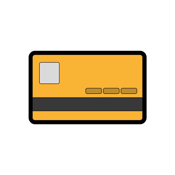 Design kreditní karty — Stockový vektor
