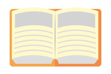 öğe kitap karikatür vektör çizim grafik tasarım eğitimi