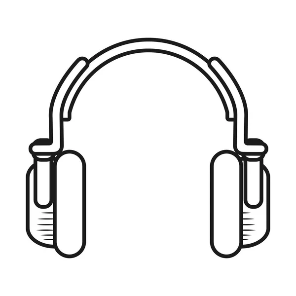 Earpod 漫画ベクトル イラスト グラフィック デザイン — ストックベクタ