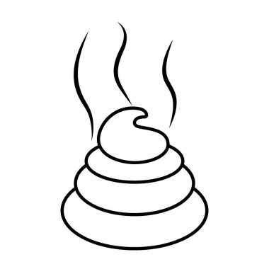 simge karikatür vektör çizim grafik tasarım poop