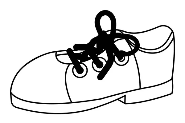Обувь Одежды Мультипликационный Вектор Иллюстрации Графический Дизайн — стоковый вектор