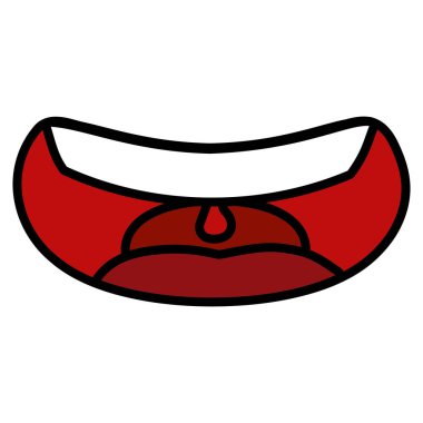 gülmek gülümsemek karikatür vektör çizim grafik tasarım