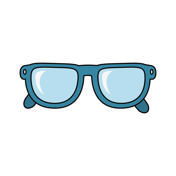 Eyeglasses Optical Accessory Icon Vector Illustration Design — Stock Vector