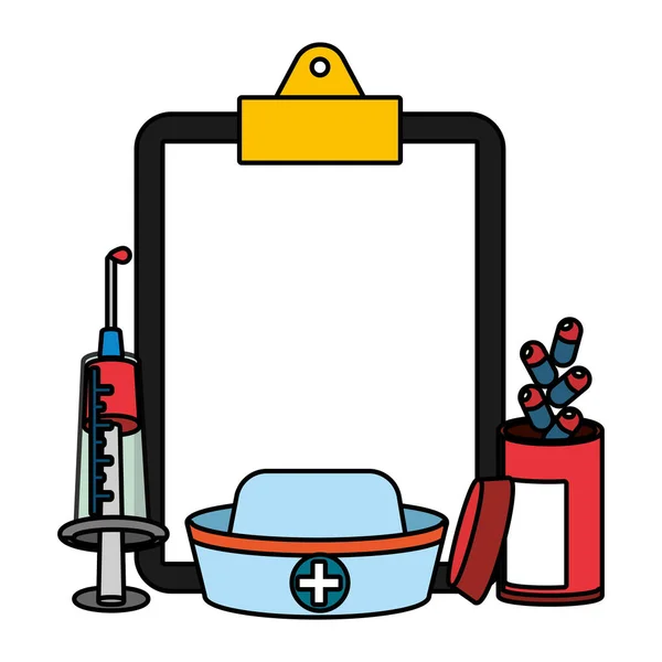 Gesundheitswesen Medizinische Versorgung Cartoon Vektor Illustration Grafik Design — Stockvektor