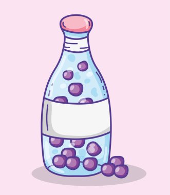 Lezzetli yaz suyu vektör çizim grafik tasarım