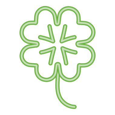 st patricks günü yonca karikatür vektör çizim grafik tasarım