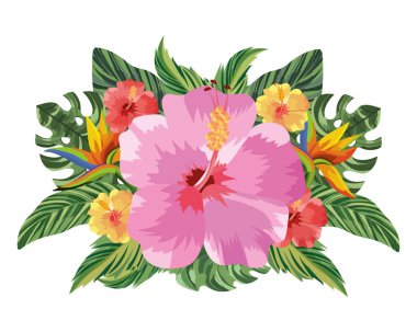 doğa çiçek karikatür vektör çizim grafik tasarım