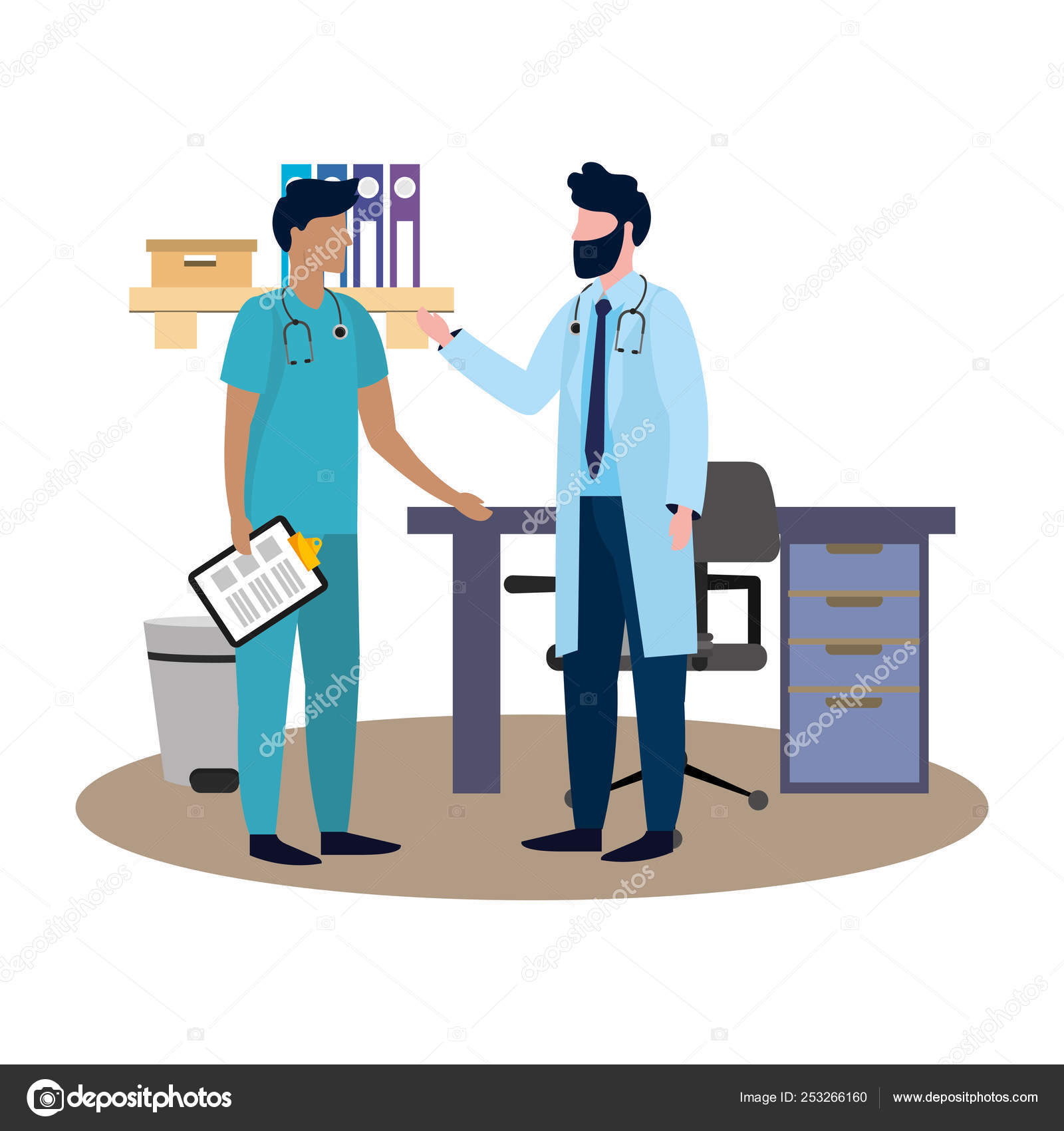 Fundo Equipe Médica Segurando Uma Seringa Um Grupo De Médicos E  Especialistas Liderados Pelo Médico Chefe Ilustração 3d Em Estilo Cartoon  Fundo, Grupo De Médicos, Desenho De Médico, Desenho Médico Imagem de