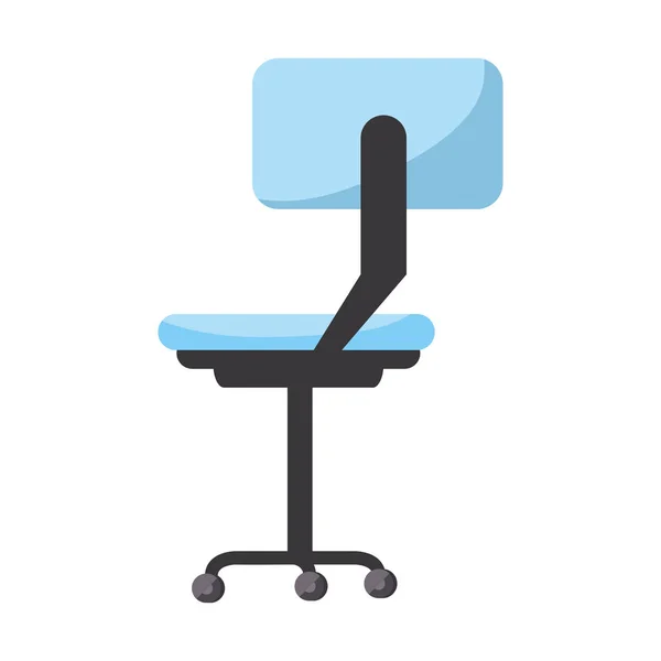 Büro Stuhl Cartoon Vektor Illustration Grafik Design — Stockvektor