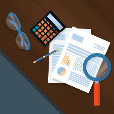 Finans büro grafik illüstrasyon iş karikatür kişisel tasarlamak vektör öğeleri