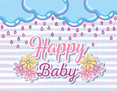 Mutlu bebek kartı