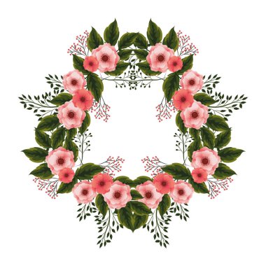 çiçek tropikal karikatür