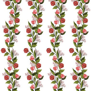 çiçek tropikal karikatür