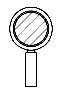 Büyüteç karikatür