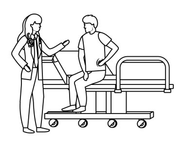 sağlık tıbbi karikatür