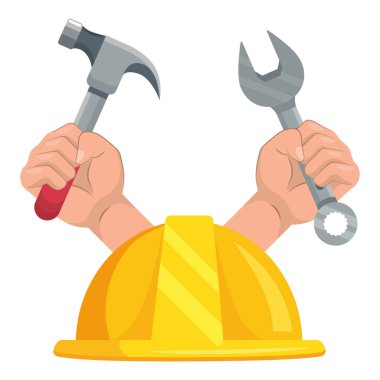 İnşaat mimari çizgi film