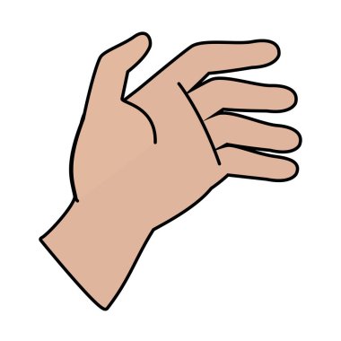 insan eli çizgi film