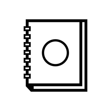 Kontur defter nesne eğitim öğrenmek ve çalışma