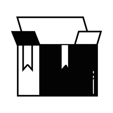 Kontur kutusu paketi nesne açık tasarım