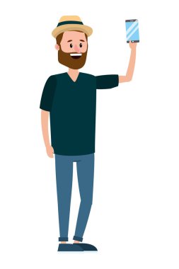 Genç adam çizgi filmi