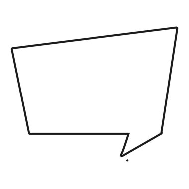 Komik konuşma kabarcık karikatür